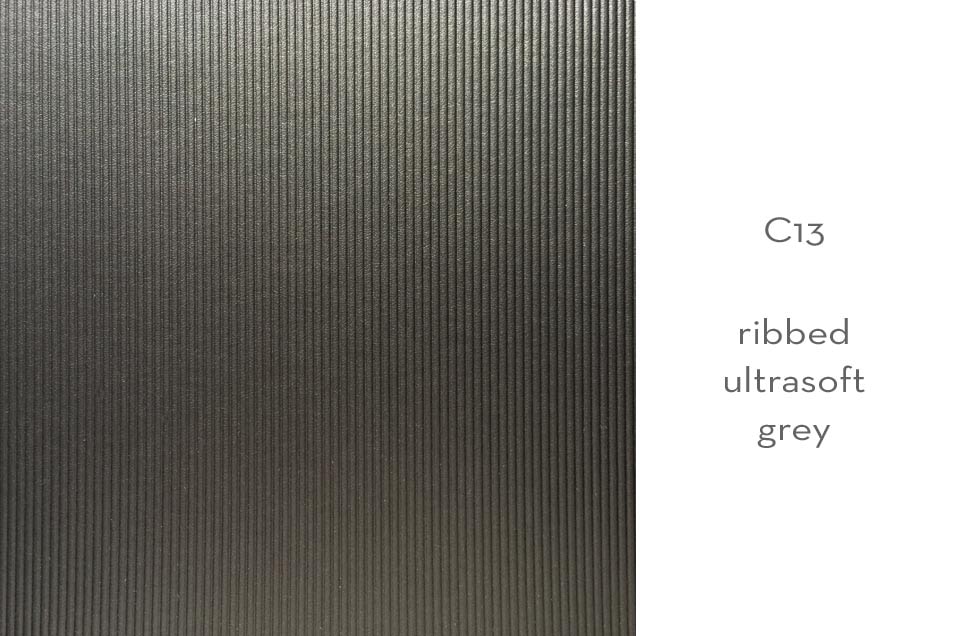 C13 ribbed ultrasoft grey