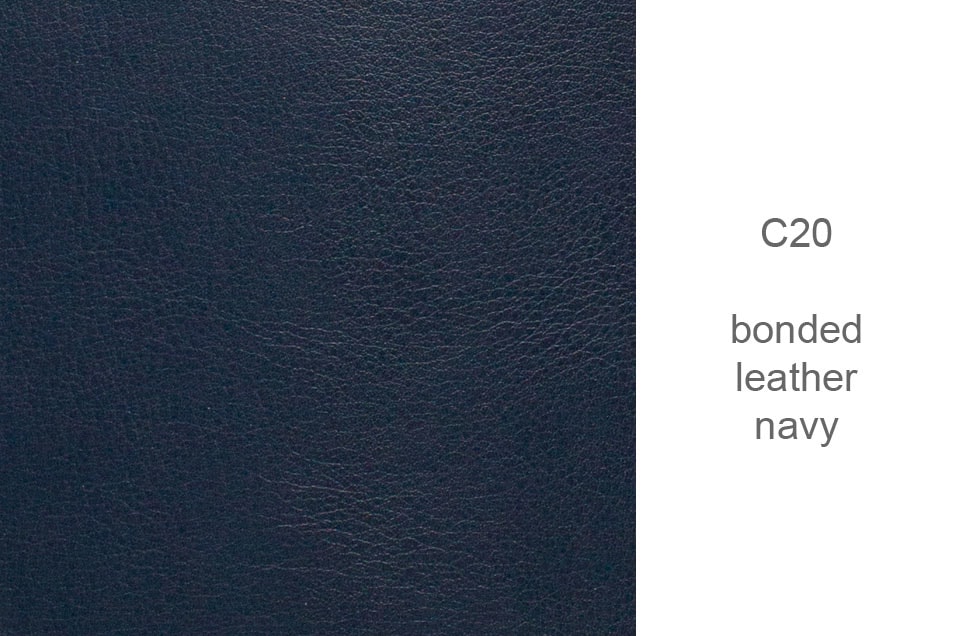 C20 bonded leather navy